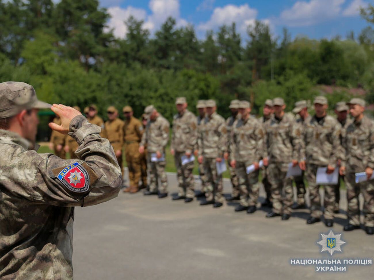 Состоялся 14-й выпуск бойцов КОРД в Черкасской и Тернопольской областях