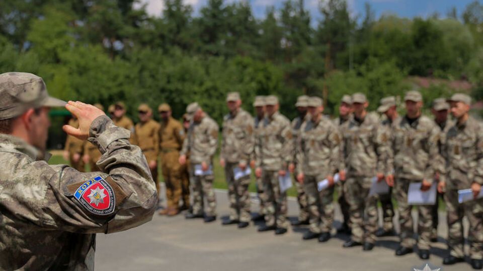 Состоялся 14-й выпуск бойцов КОРД в Черкасской и Тернопольской областях