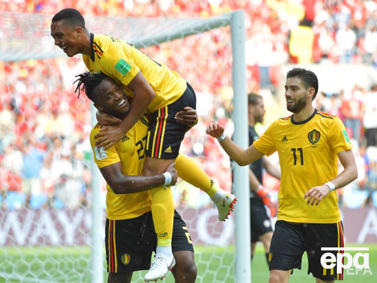 Бельгійці забили п'ять м'ячів