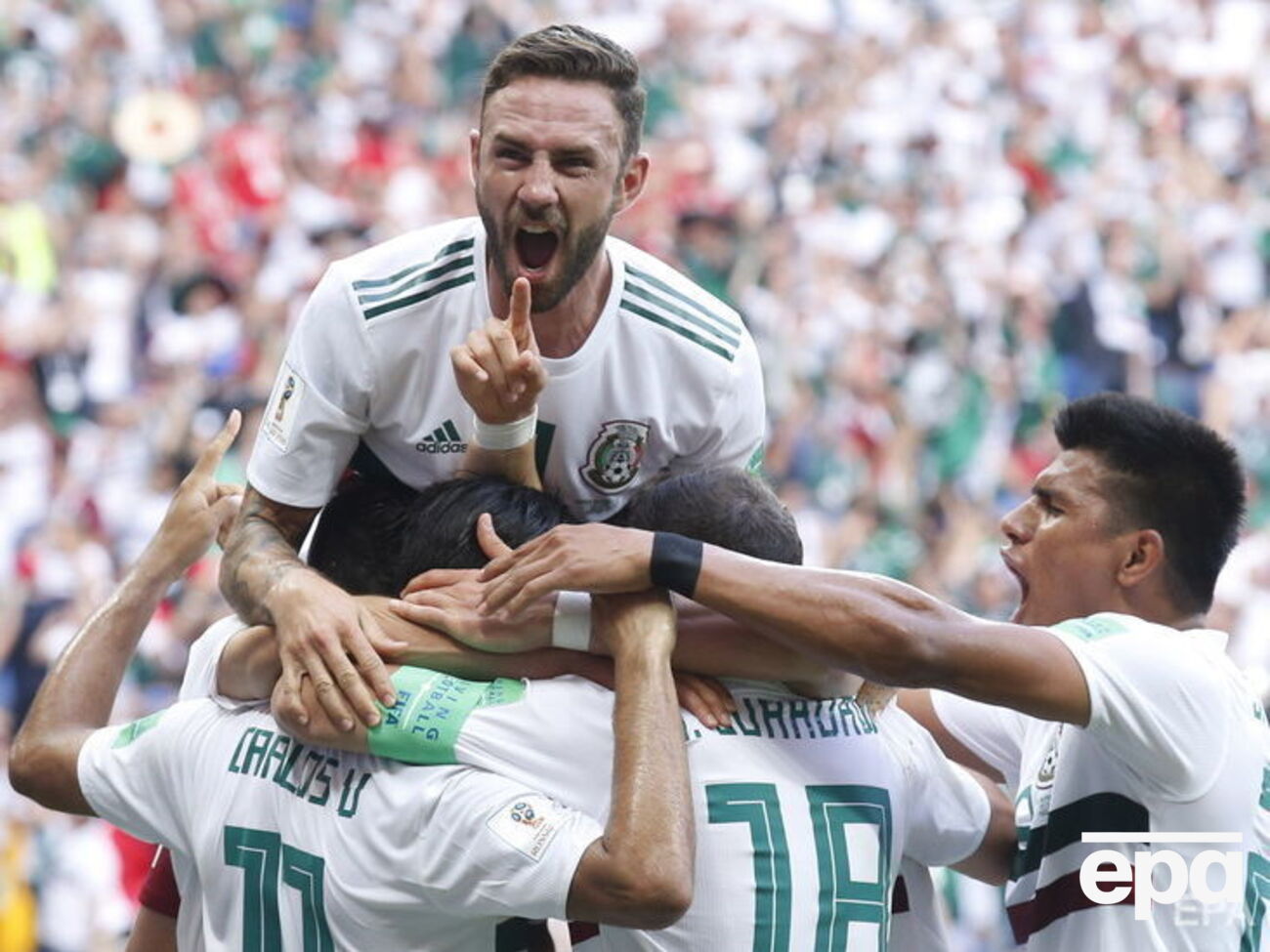 Мексиканці забили по м'ячу в кожному таймі