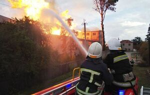 Станом на 21.10 23 червня пожежу було локалізовано на площі 1200 м²