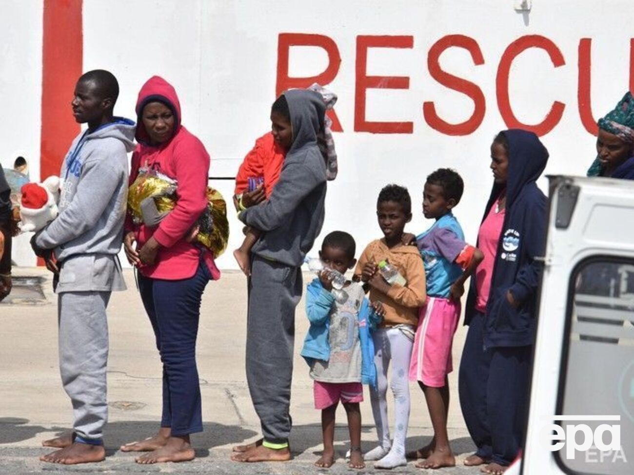 В Италии находится около 170 тыс. беженцев