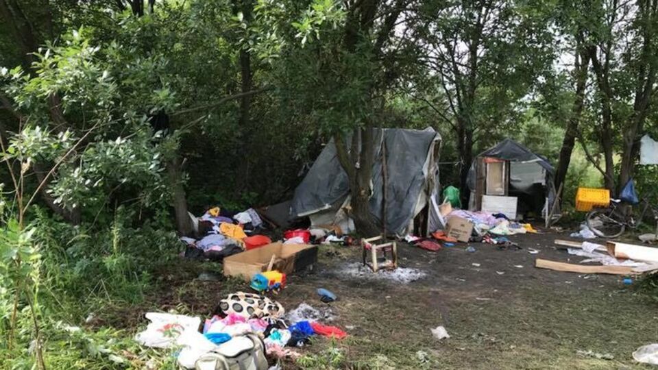 Табір стояв на околиці Львова
