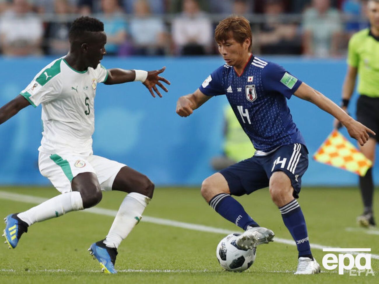 Сенегальцы и японцы забили на две команды четыре мяча