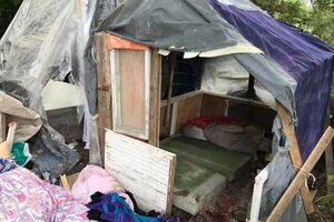 Полиция не знала о лагере ромов в лесу на окраине Львова