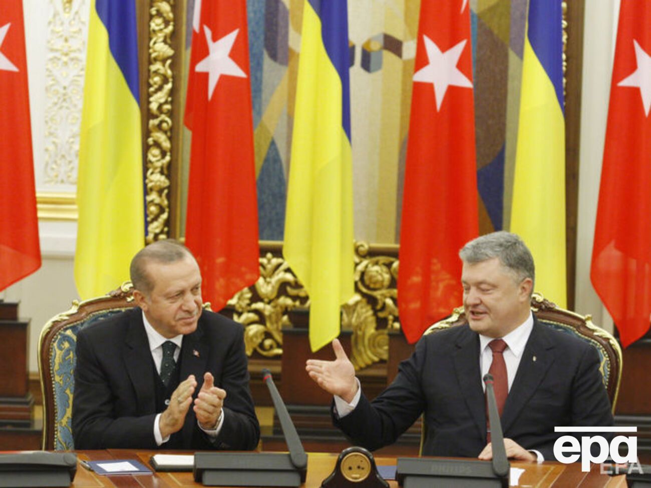 Порошенко привітав Ердогана