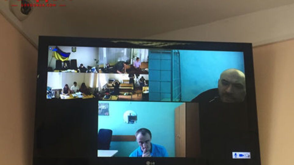 Крисін брав участь у засіданні за допомогою відеозв'язку з Лук'янівського СІЗО