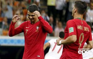 Роналду досадует после незабитого пенальти