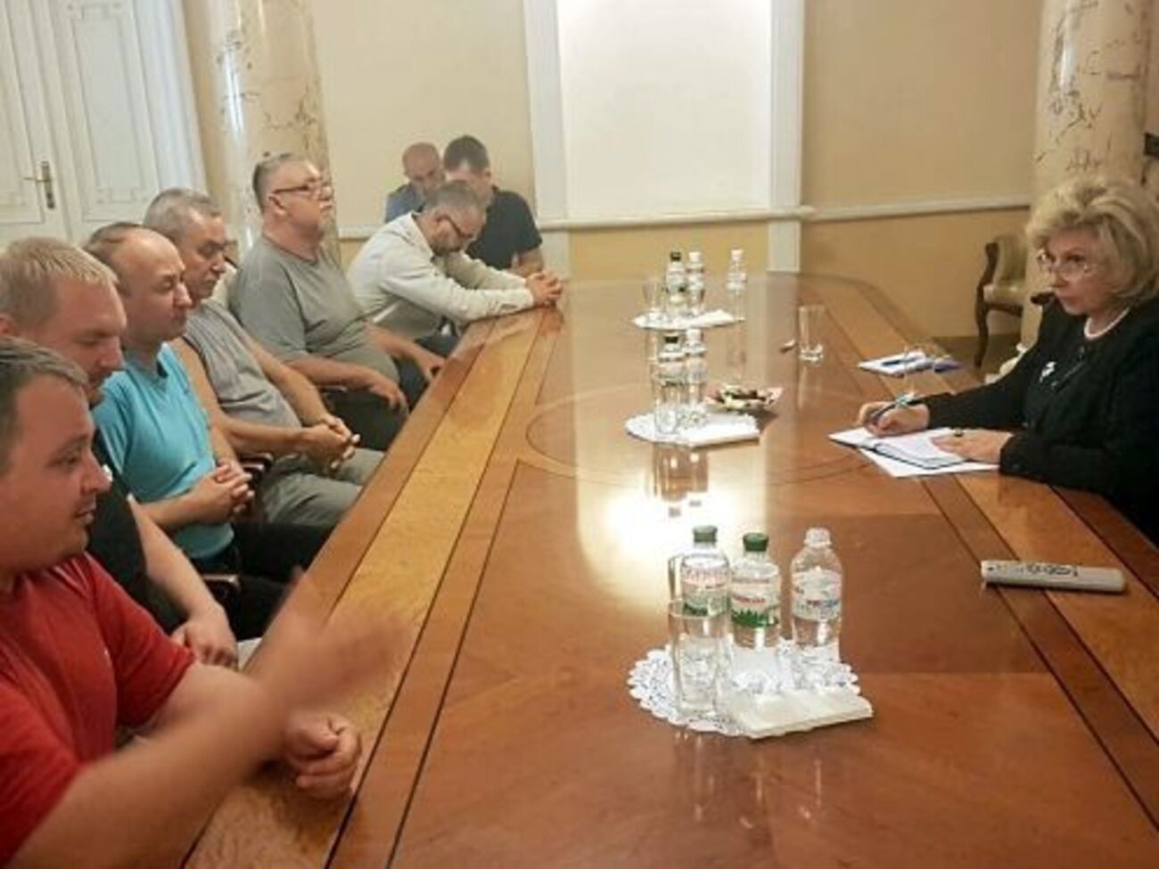 Москалькова встретилась с моряками судна "Норд" 26 июня