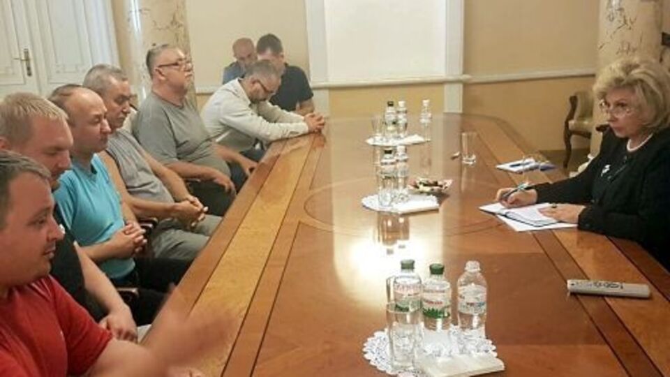 Москалькова зустрілася із моряками судна "Норд" 26 червня