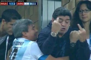 Жест Марадони побачили мільйони телеглядачів