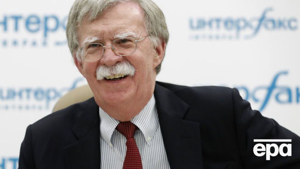 Болтон зазначив, що з моменту останньої зустрічі Трампа й Путіна минуло багато часу