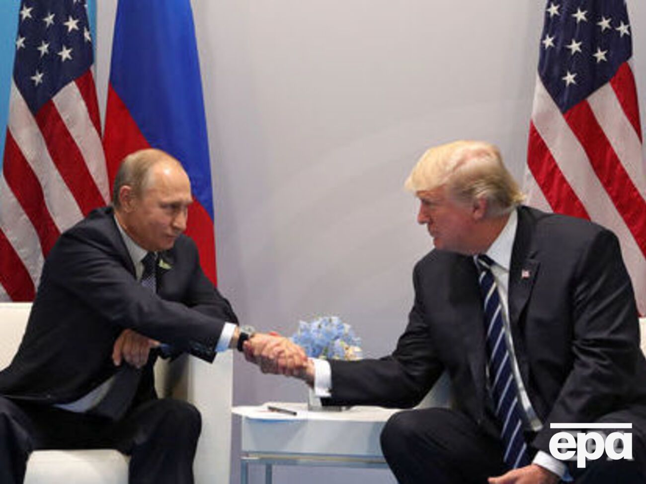 Трамп і Путін зустрілися вперше 7 липня 2017 року