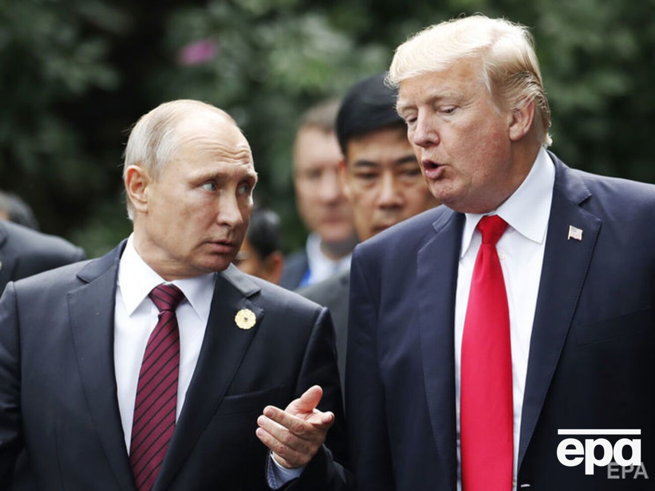 Путин и Трамп встречались летом и осенью 2017 года