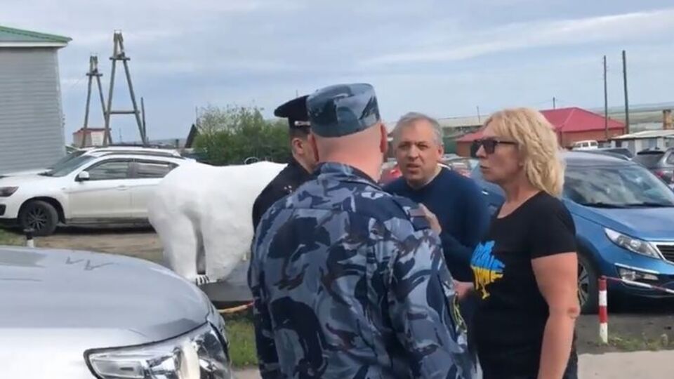 Денісова вимагала пояснень і відмовлялася пропускати кортеж Москалькової