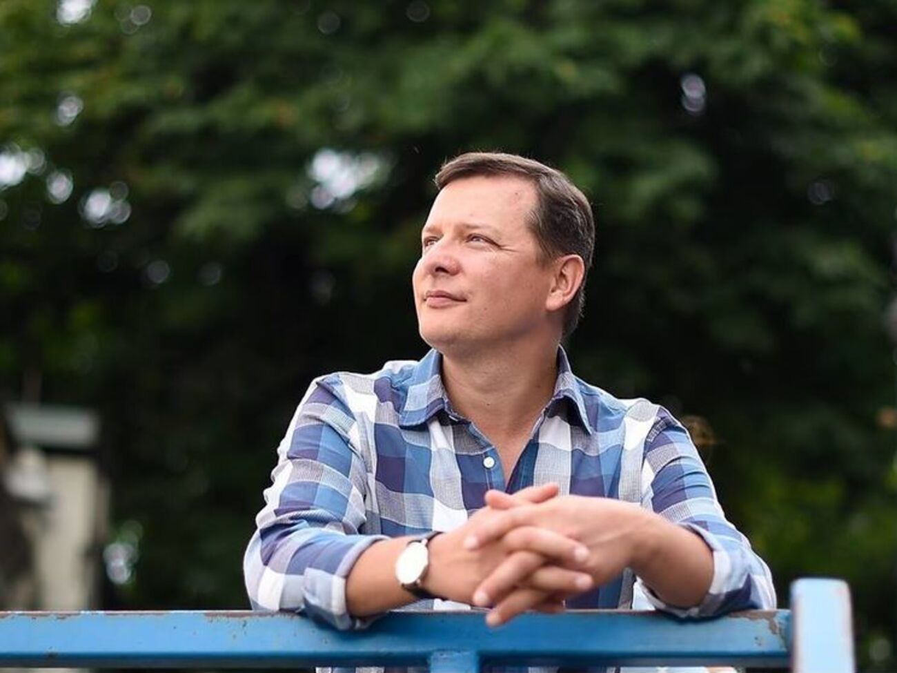 Олег Ляшко:&nbsp;После избрания меня президентом Украины я железной рукой объединю и сошью страну, чтобы сделать ее сильной и богатой