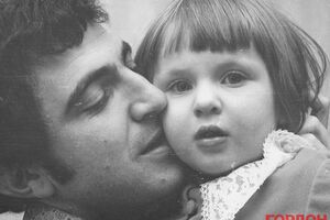 1973 год. Борис Березовский с дочерью Елизаветой