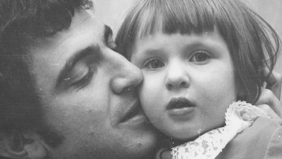 1973 рік. Борис Березовський із донькою Єлизаветою