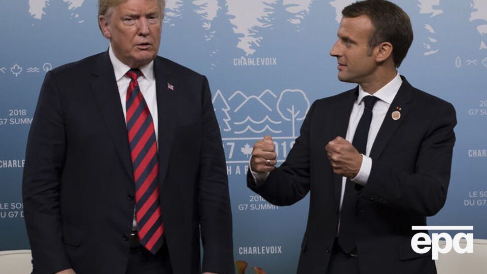 За даними ЗМІ, Дональд Трамп пропонував Еммануелю Макрону угоду
