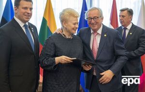 Лидеры Польши, Латвии, Эстонии, Литвы и глава Европейской комиссии подписали соглашение о единой энергосети