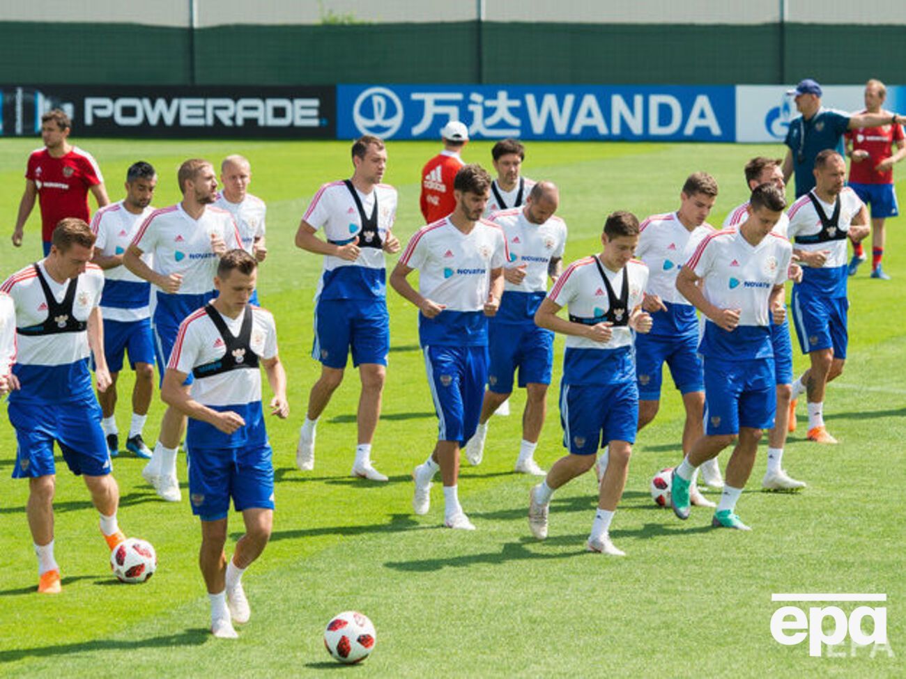 Россия продолжает подготовку к матчу ЧМ 2018 с Испанией