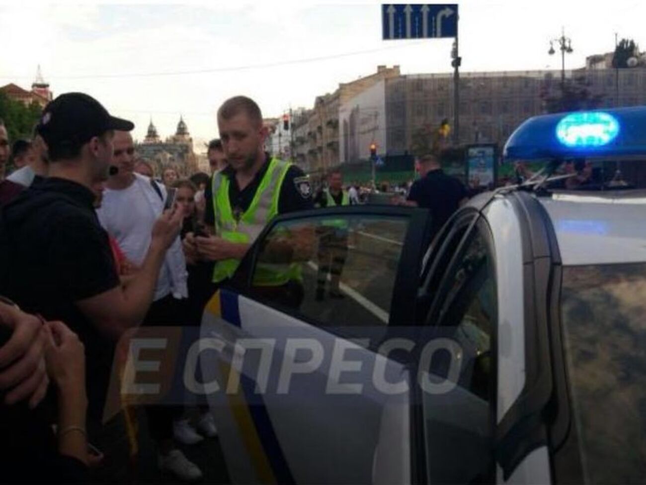 Поліцейські затримали порушника