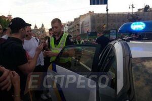 Полицейские задержали нарушителя