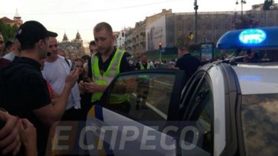 Поліцейські затримали порушника