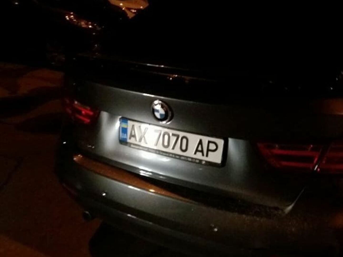 Зайцев передвигается на BMW