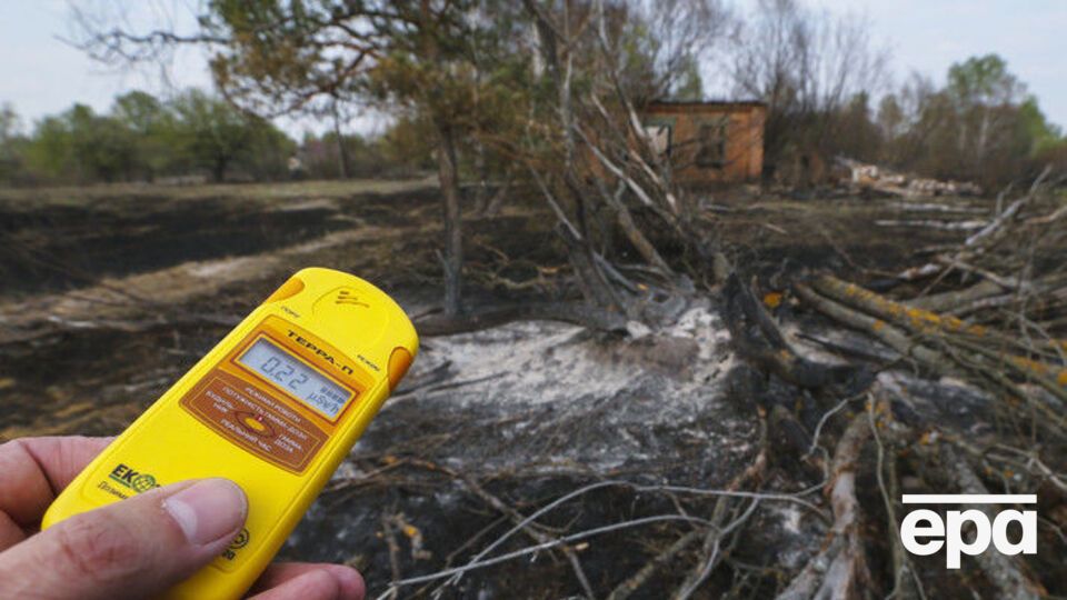 В отдельных районах горящего леса радиационный фон повышен, заявили в ГСЧС