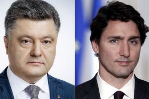 Порошенко подякував канадському прем'єру за особливу увагу до України