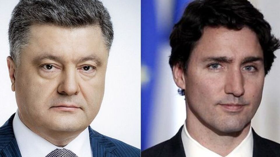 Порошенко подякував канадському прем'єру за особливу увагу до України