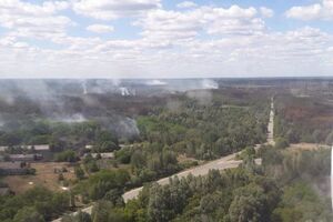 Пожежа в зоні відчуження почалася 5 червня