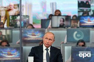 Путин утверждает, что Вышинского задержали "за его прямую профессиональную деятельность, за осуществление его журналистской функции"