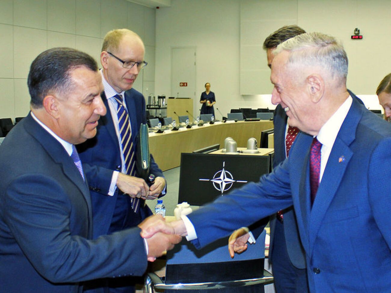 У Брюсселі Полторак зустрівся, зокрема, з Меттісом