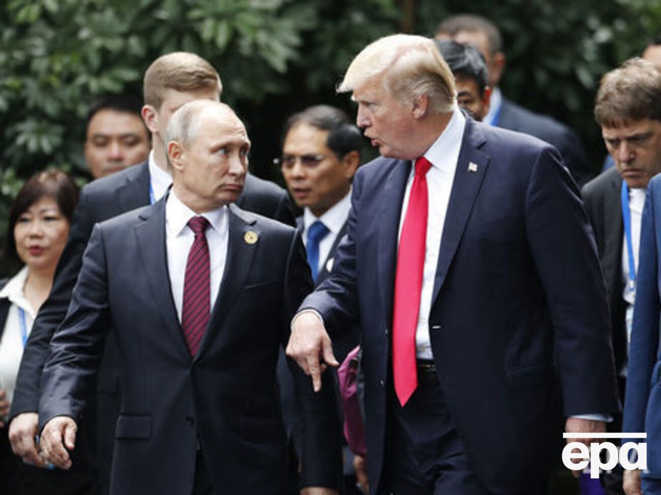 Путін і Трамп зустрічалися двічі у 2017 році