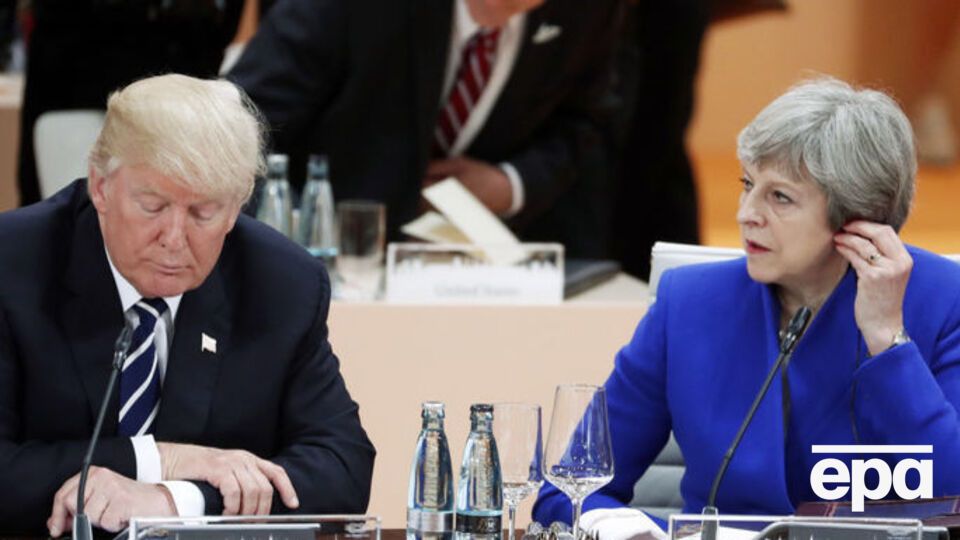 ЗМІ повідомили про "крижані відносини" між Трампом і Мей