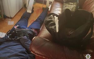 Украденные деньги преступники упаковали в рюкзак