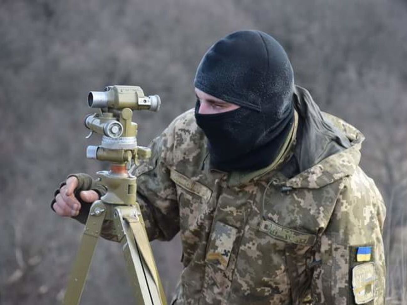 Звільнене селище було на лінії зіткнення