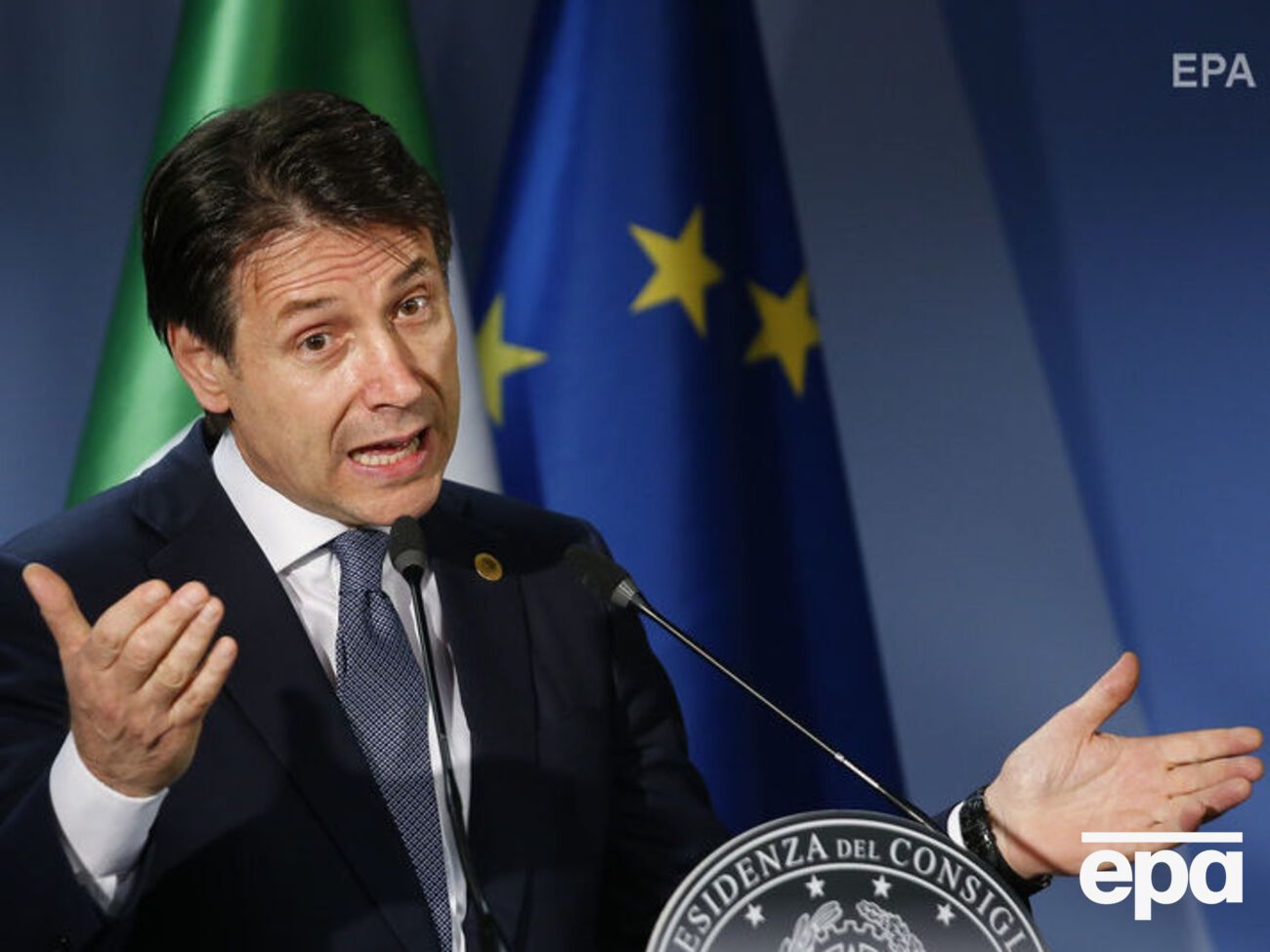 Конте блокировал решения лидеров ЕС