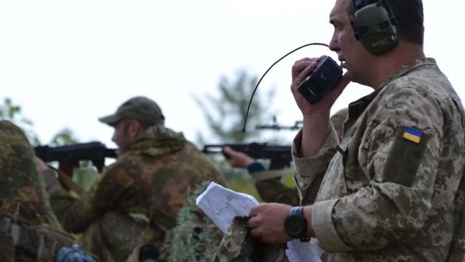 Один украинский военный получил ранения
