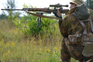 Один український військовий дістав поранення