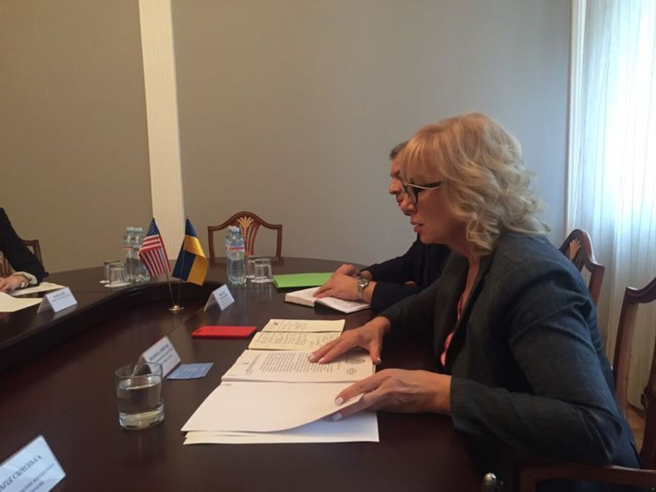 Денісова зустрілася з Йованович