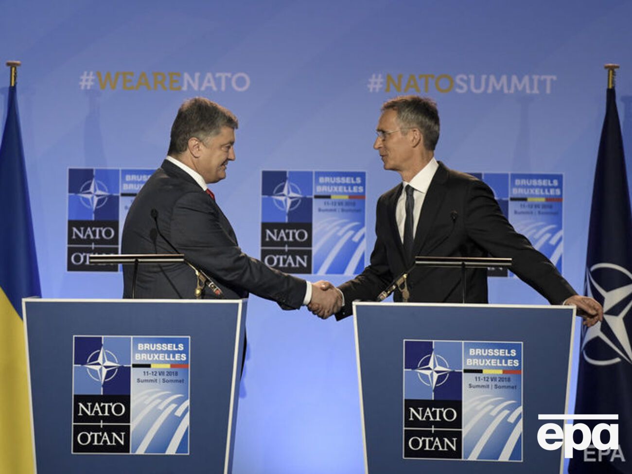 Україна та НАТО закликають Росію піти із Криму та Донбасу