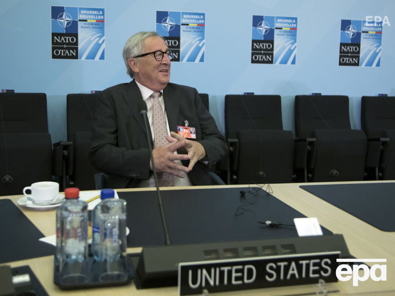 Юнкер принимал участие в работе саммита НАТО