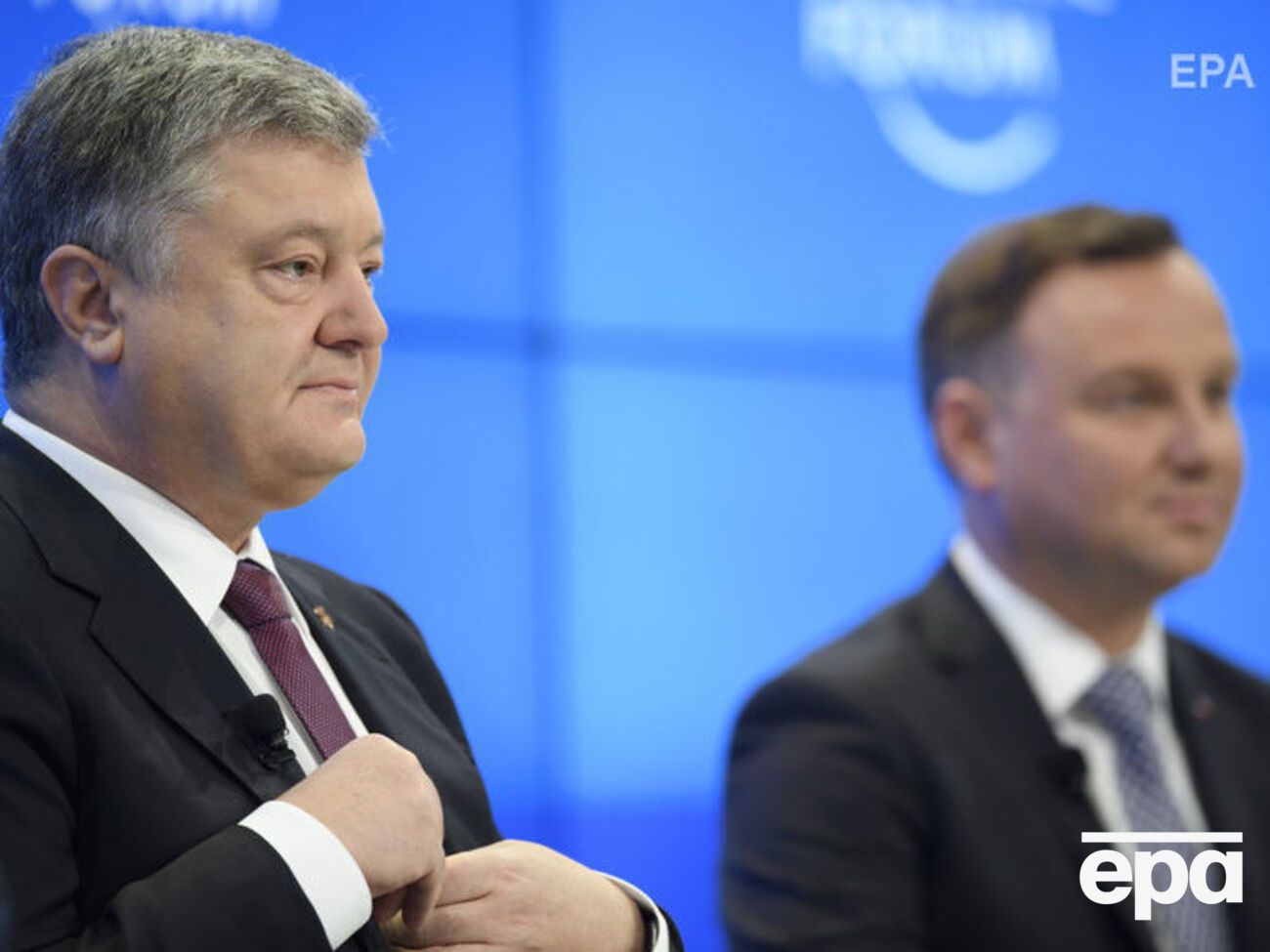 Порошенко встретился с Дудой на полях саммита НАТО