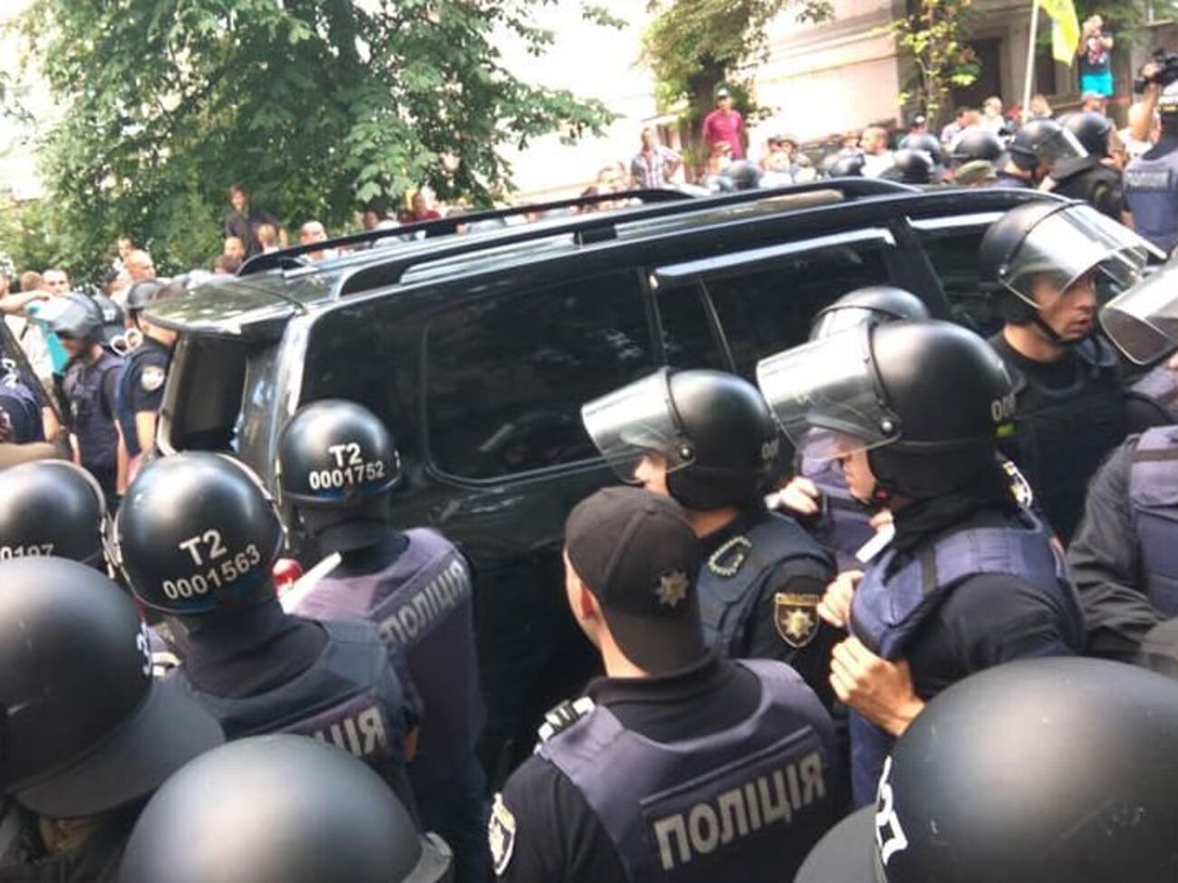 Инцидент произошел на улице Институтской