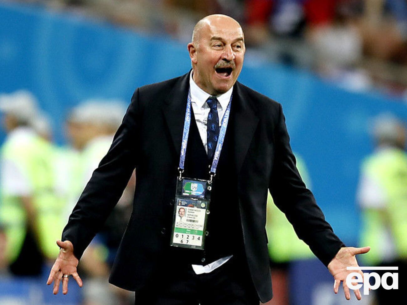 Під керівництвом Черчесова Росія дійшла до чвертьфіналу ЧС 2018