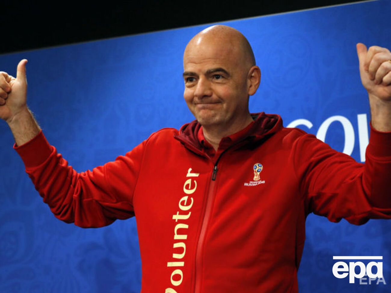 Інфантіно подякував Путіну за ЧС 2018