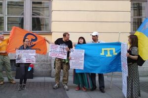 Активисты в Санкт-Петербурге призывали освободить Сенцова